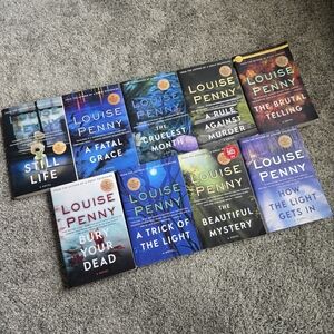 Louise Penny Books 1-9 Bundle